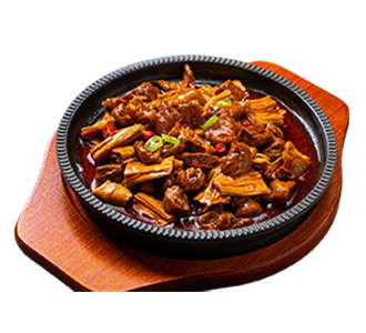 石板牛肉腐竹